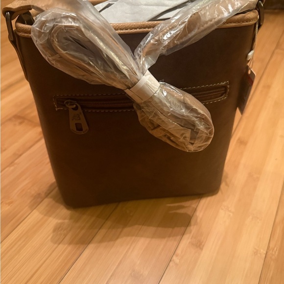 American Bling Western Patterned Shoulder/Crossbody Bag - Picture 3 of 6